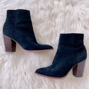 Black Sam Edelman Suede Booties Size:8.5